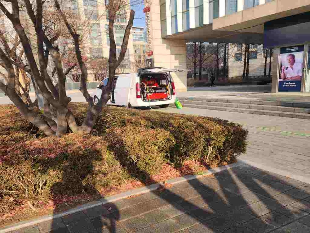 안성 상가 건물 고압세척 출동